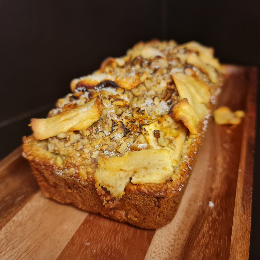 Budin de Manzana, avena y nueces