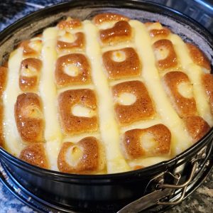 Torta Matera con crema pastelera