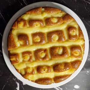 Torta Matera con crema pastelera