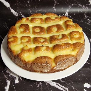 Torta Matera con crema pastelera