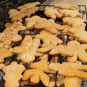 Cookies Navideñas de Miel