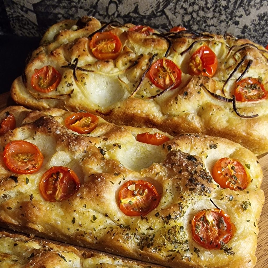 Focaccia Perfecta  sin amasar