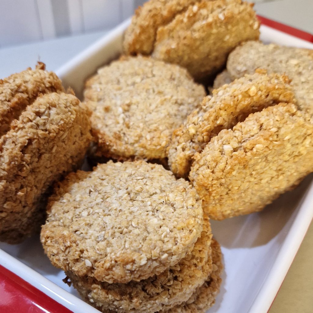 Galletas de avena y coco