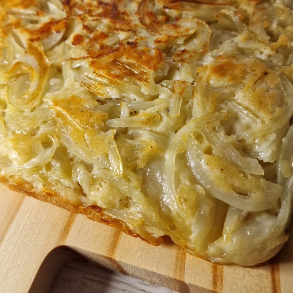 Torta de Cebollas en sartén o en horno