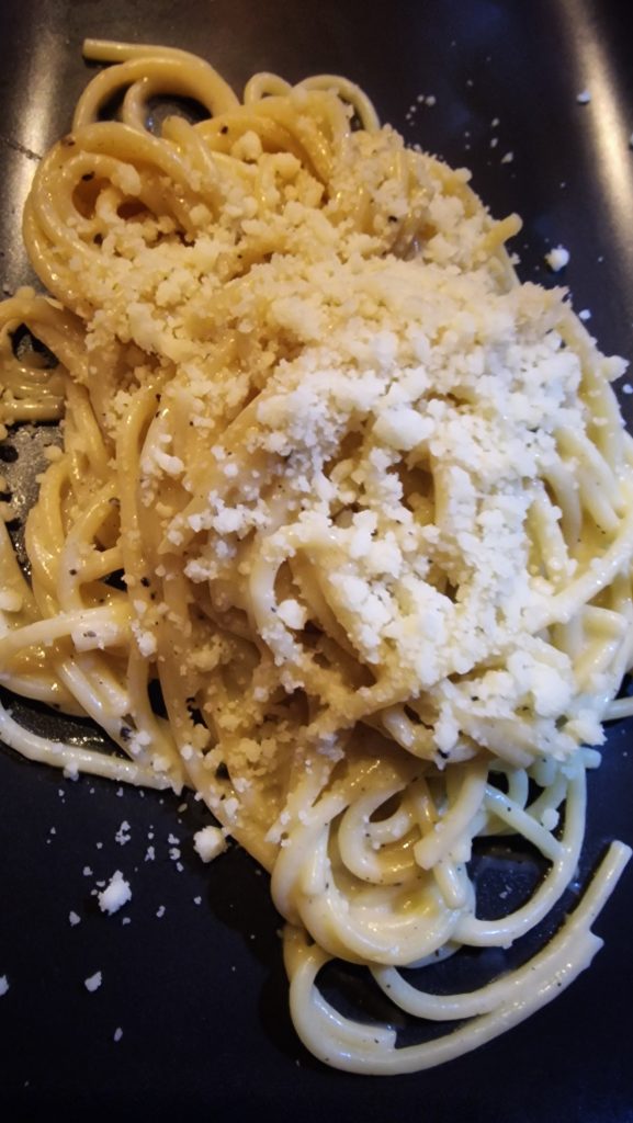 Cacio e Pepe! Queso y Pimienta!