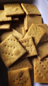 Crackers sin Gluten ni Lactosa!